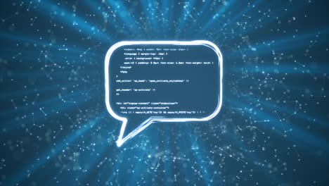 código de burbuja de habla