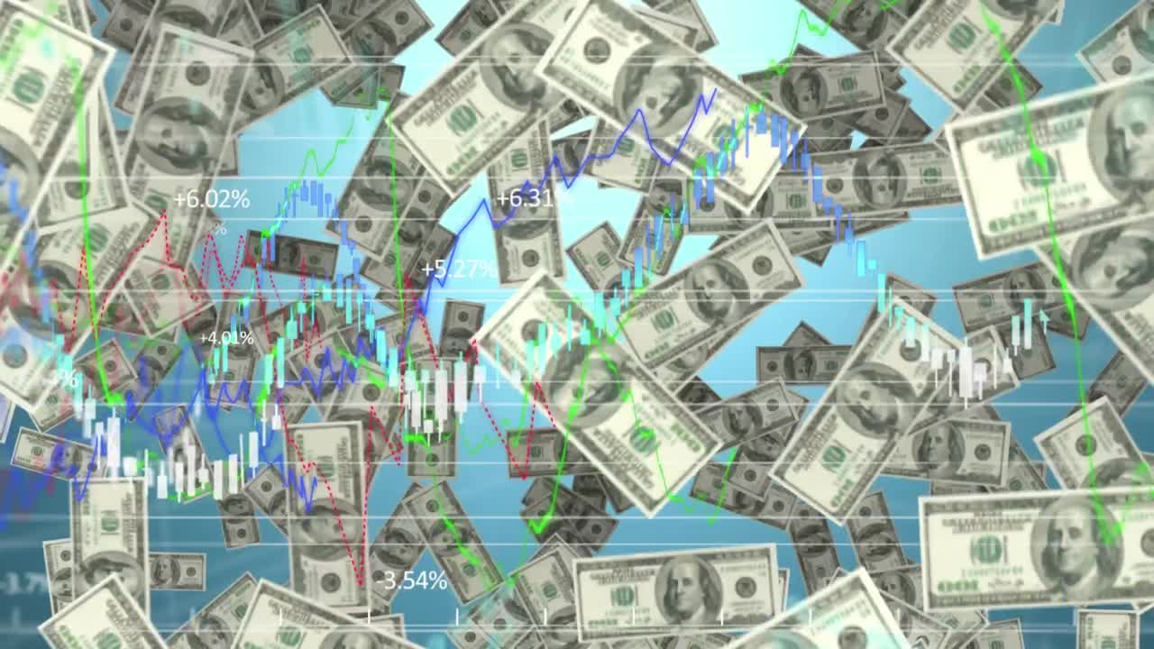 미국 달러 하락에 대한 자본주의 텍스트