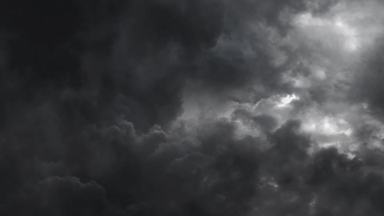 Lightning Thunder Storm Night Clouds