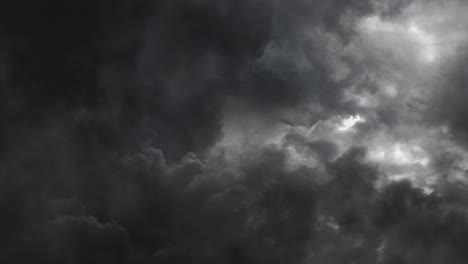 Relámpago-Trueno-Tormenta-Noche-Nubes