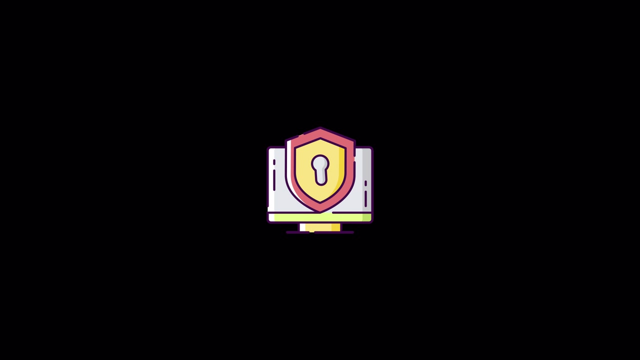 Secure system Icon Animation