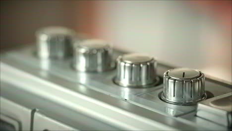vintage radio controls