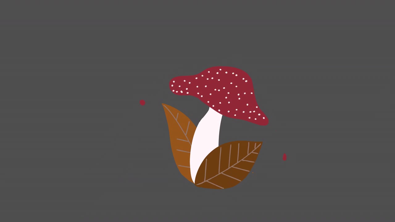 Flores de dibujos animados Movimiento líquido 27