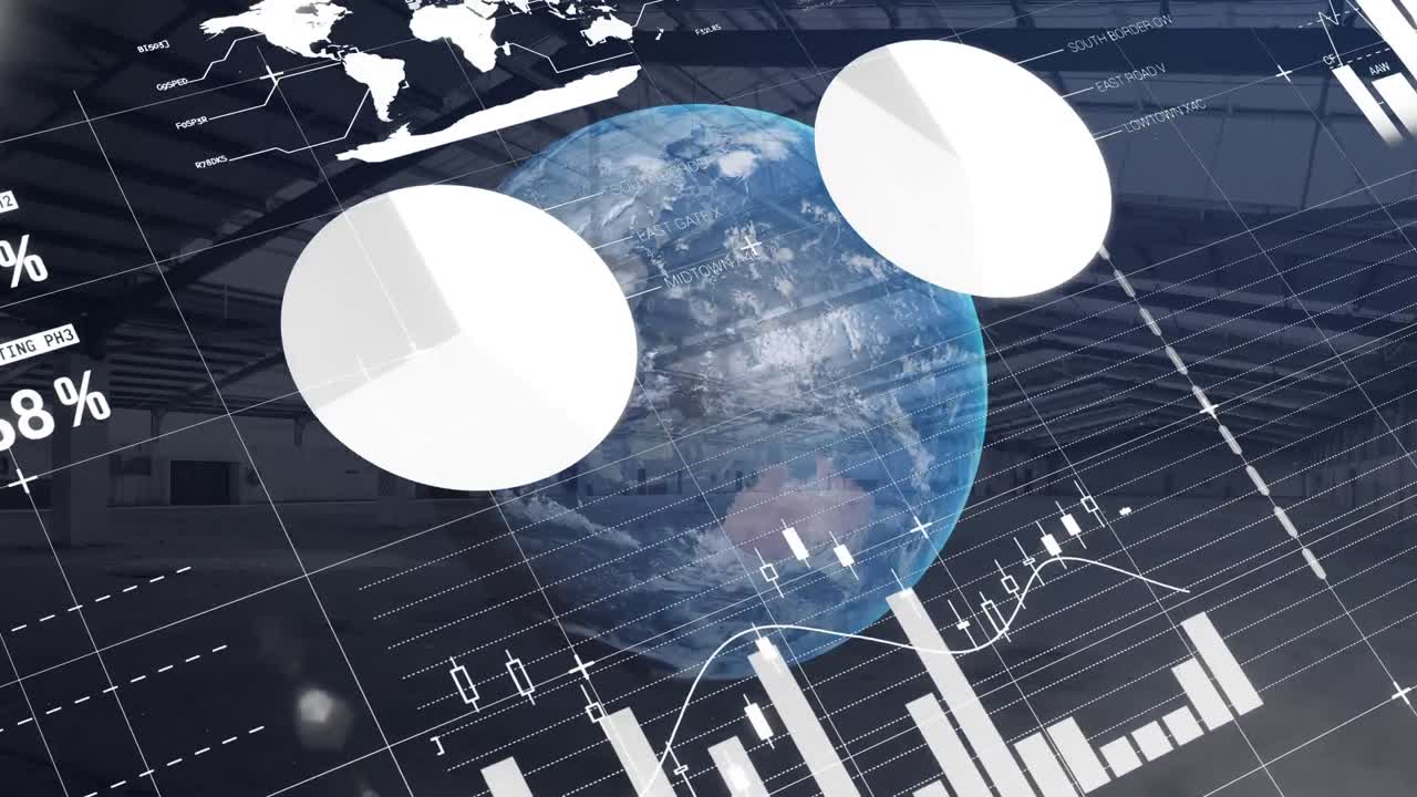 animación del mundo y procesamiento y almacén de estadísticas
