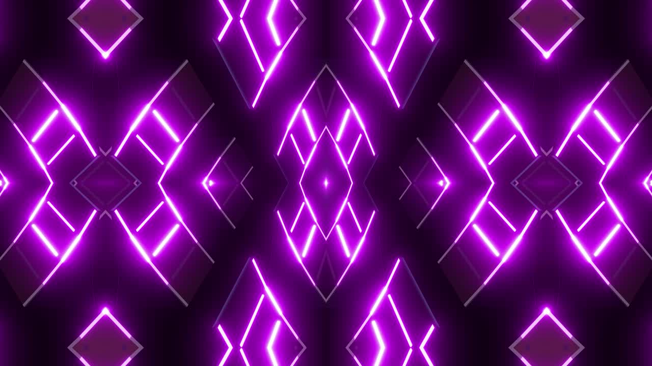 Motivo Geometrico Astratto Viola Neon