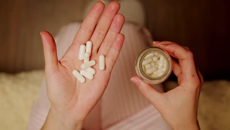 tomar medicamentos por la noche