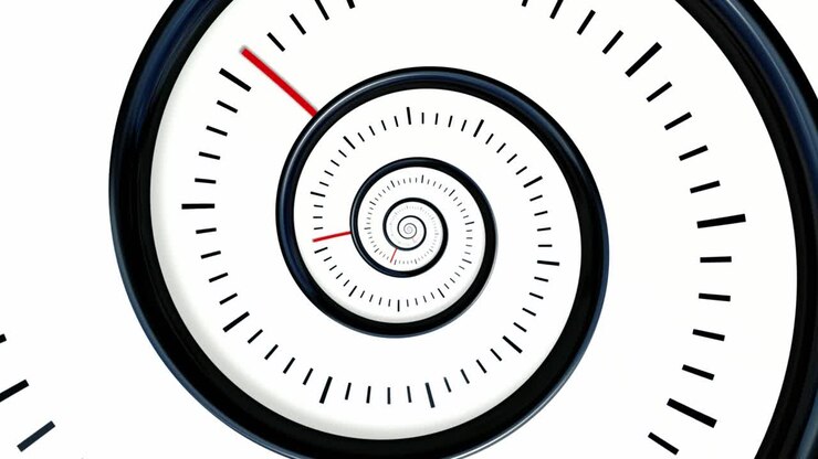 Spiral Clock Illusion