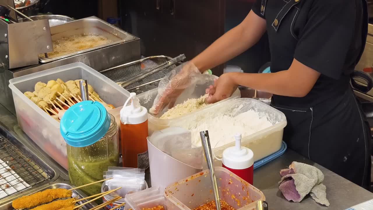 Persiapan Makanan Jalanan