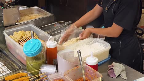 street food preparation