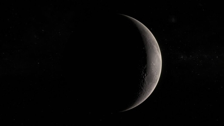Da lua cheia à lua nova. Transição das fases lunares
