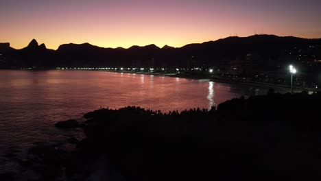 Panoramic-flight-over-Ipanema-Beach