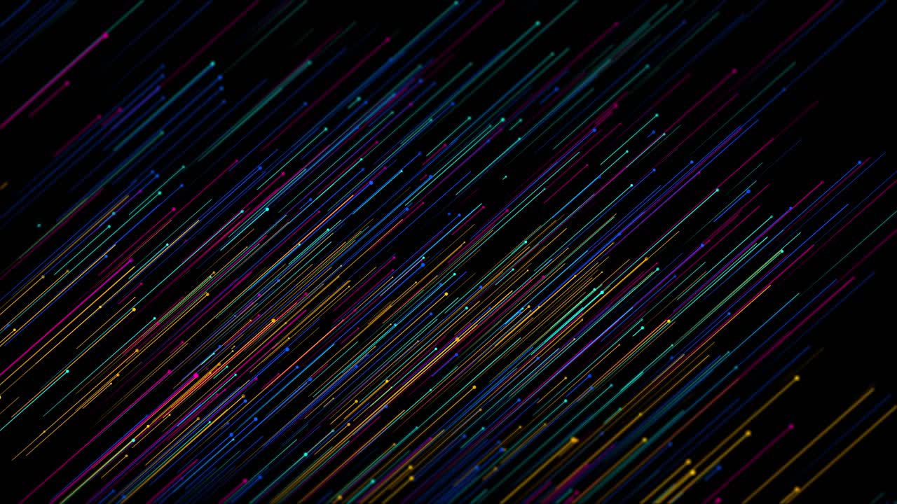 Cyberspace digital elements scifi tunnel lines nodes technology artificial intelligence background