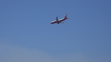 Fixed-Wing-Aircraft-Drops-Fire-Retardant-Phos-Chek-On-A-Brush-Fire-Burning-In-The-Hills-Of-Southern-California-Looks-Like-A-Plane-Crash-Behind-Hillside