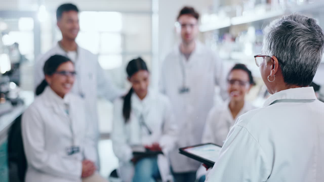Science, presentation and people with results