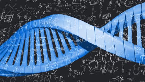 Animation-of-dna-strand-over-data-processing