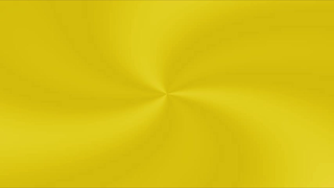 Abstract Yellow Background with Rotating Spiral Motion