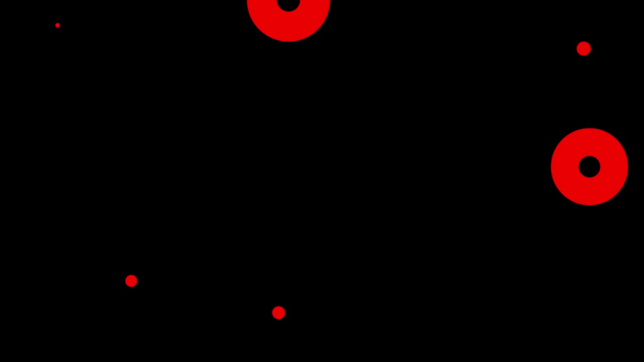 Shape animation circle spreading motion graphics