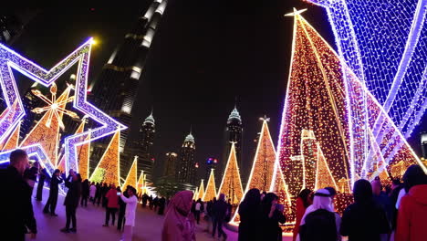 christmas lights in dubai