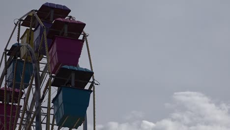 tiro de belleza de la rueda de la fortuna del carnaval