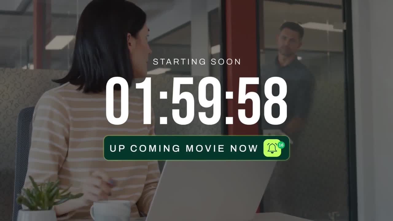 Modern Coming Soon Countdown After Effect