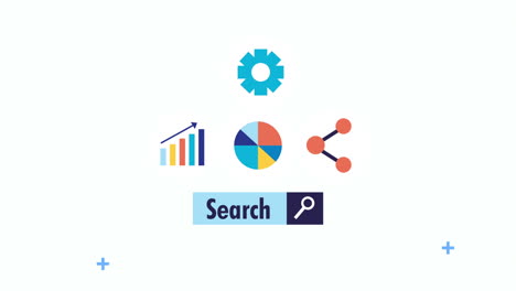 search engine optimization set icons