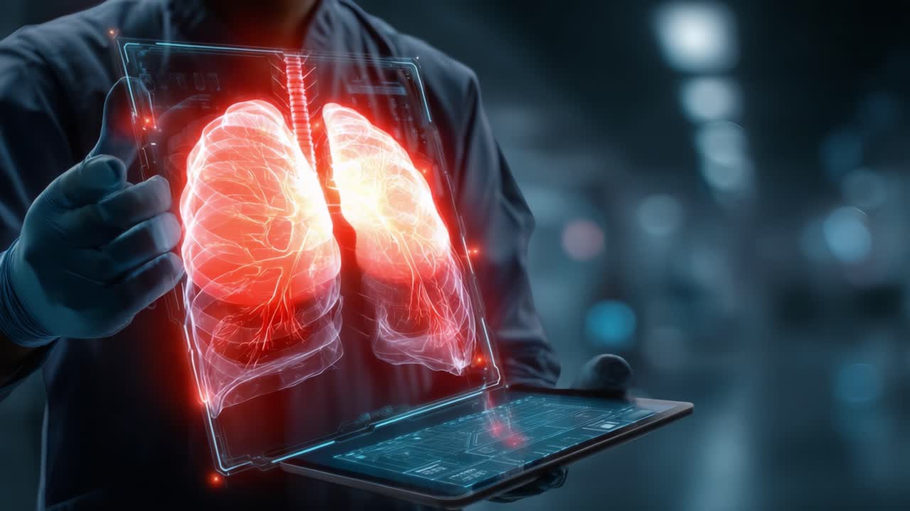 Advanced Medical Imaging of Lungs: A High-Tech Visualization of Pulmonary Anatomy and Functionality Using Cutting-Edge Technology in Health Diagnostics