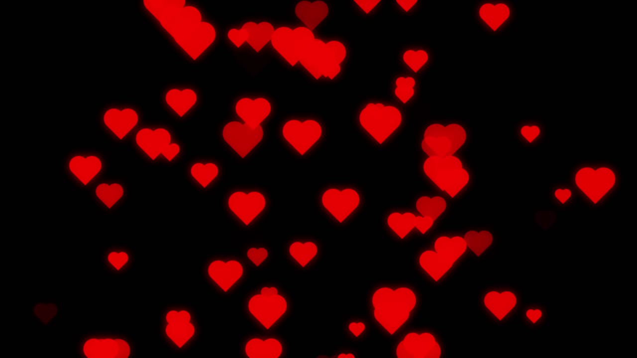 검은 바탕에 은 심장