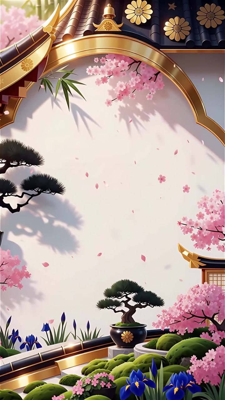 Sfondo Animato Cultura Giapponese 4K