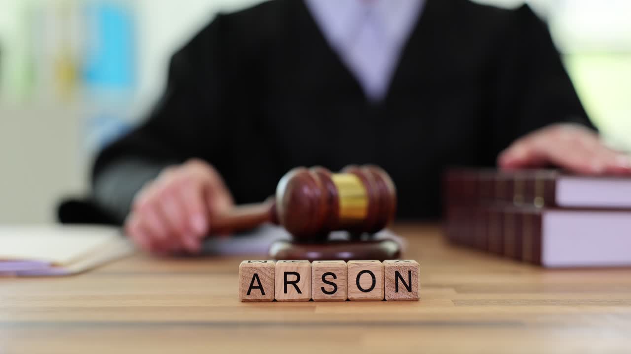 Arson Case in Court