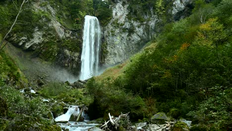 waterfall in japan