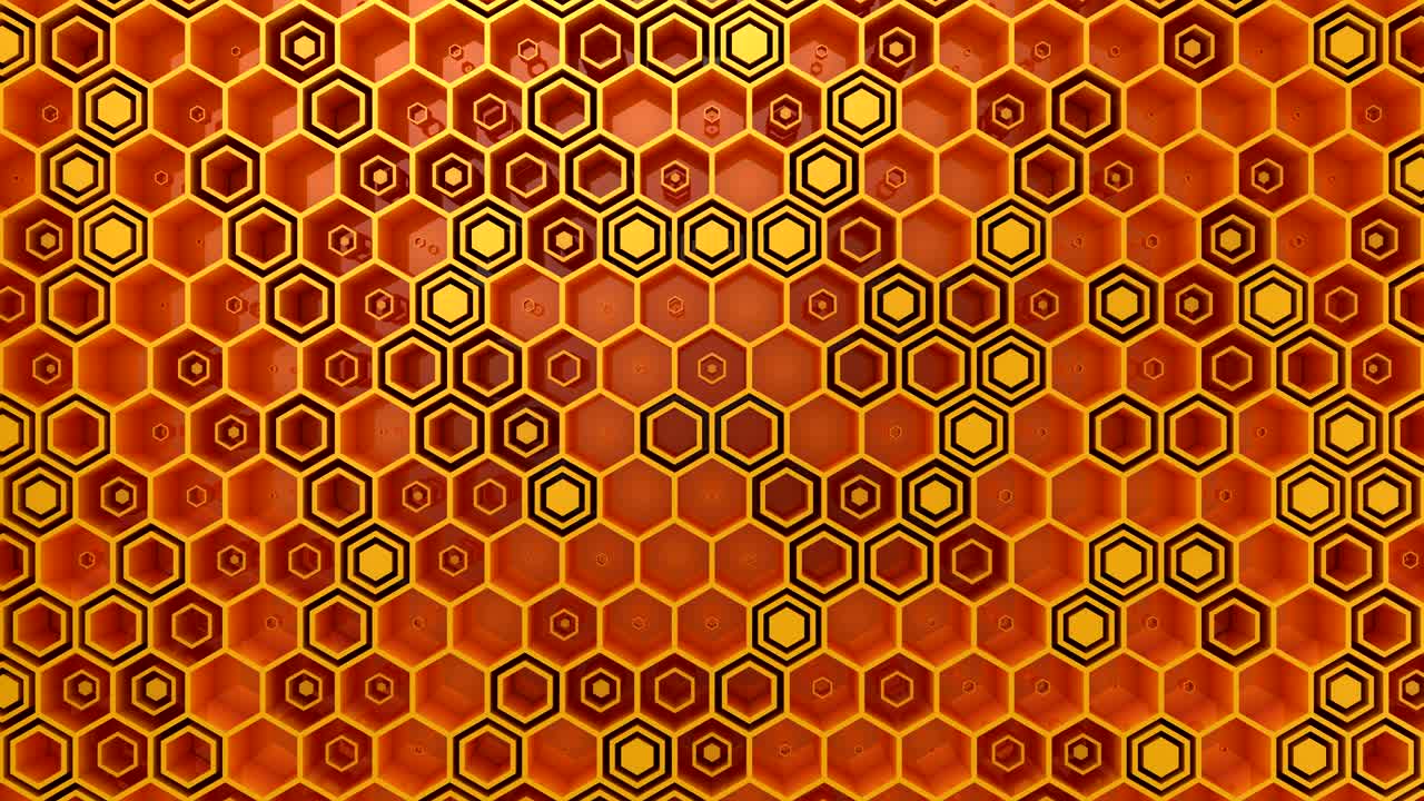 Background of Hexagons