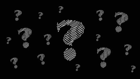 Question-marks-animated-illustration-script-background