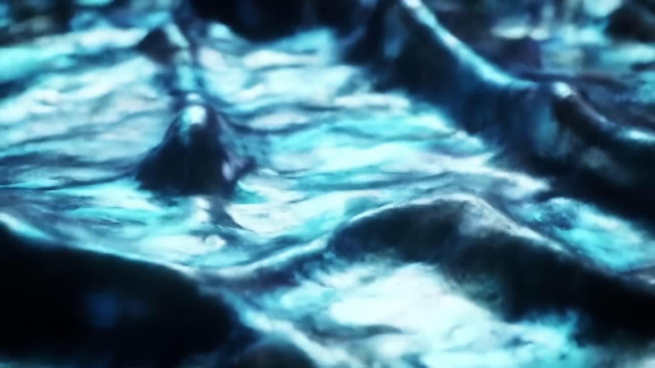 абстрактная голубая жидкая текстура