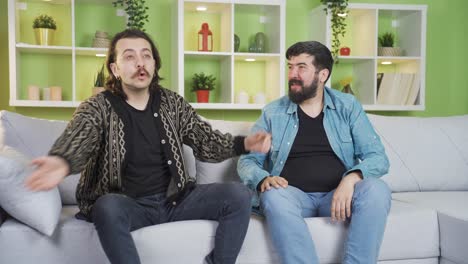 fun and funny boyfriends daydreaming.