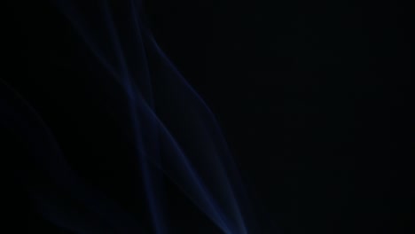 colors smoke in dark background