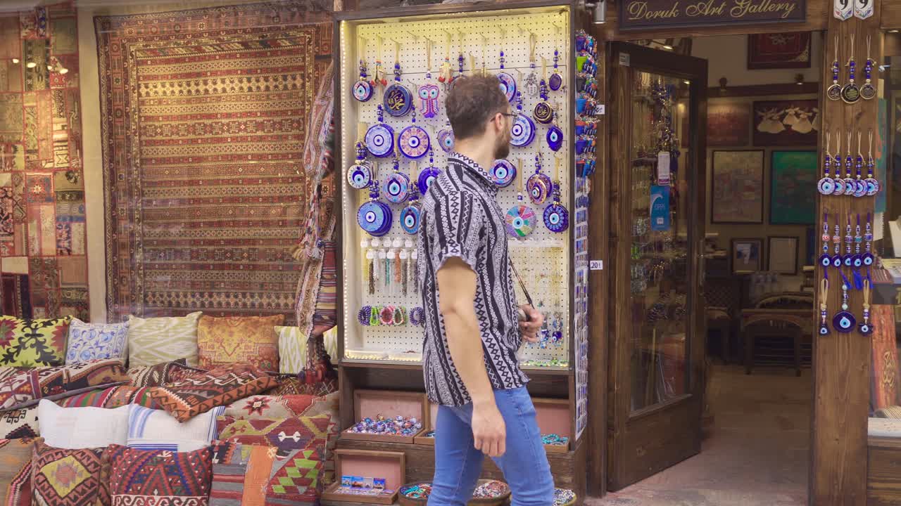 Historical woven rugs.