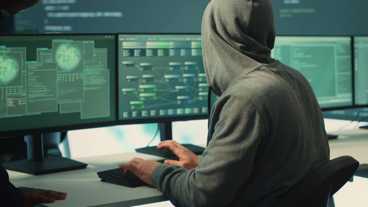 정부 해커들이 민감한 정보를 보호하기 위해 팀워크를 하고 있습니다.