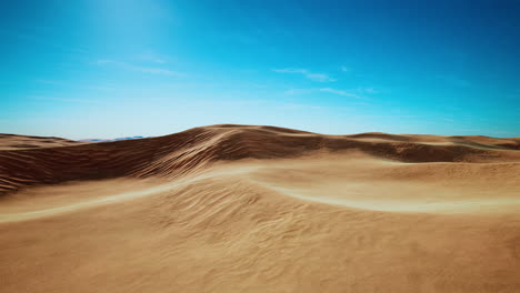 sand dunes at sunset in the sahara desert in libya