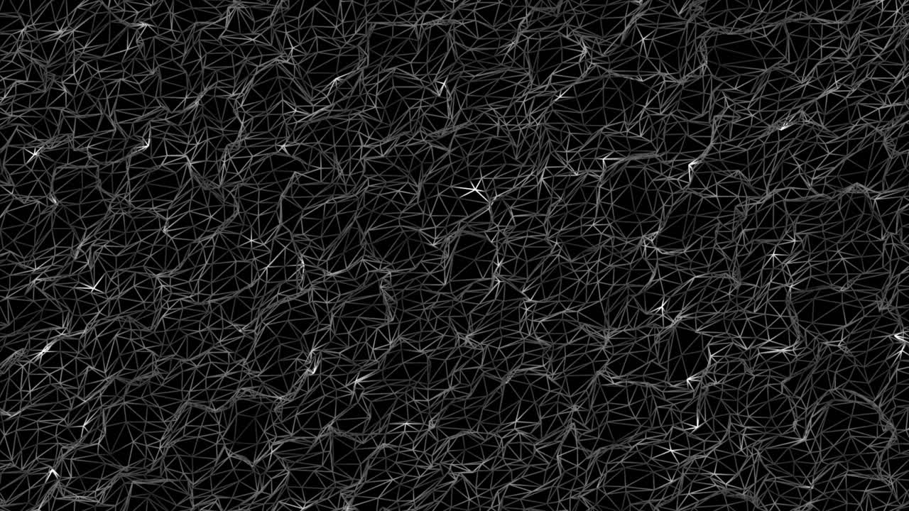 Abstract Triangular Mesh Pattern