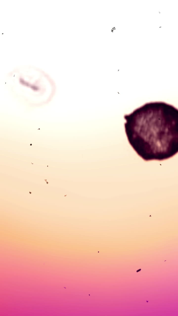 Effetto fuga di luce rossa in dissolvenza su sfondo nero