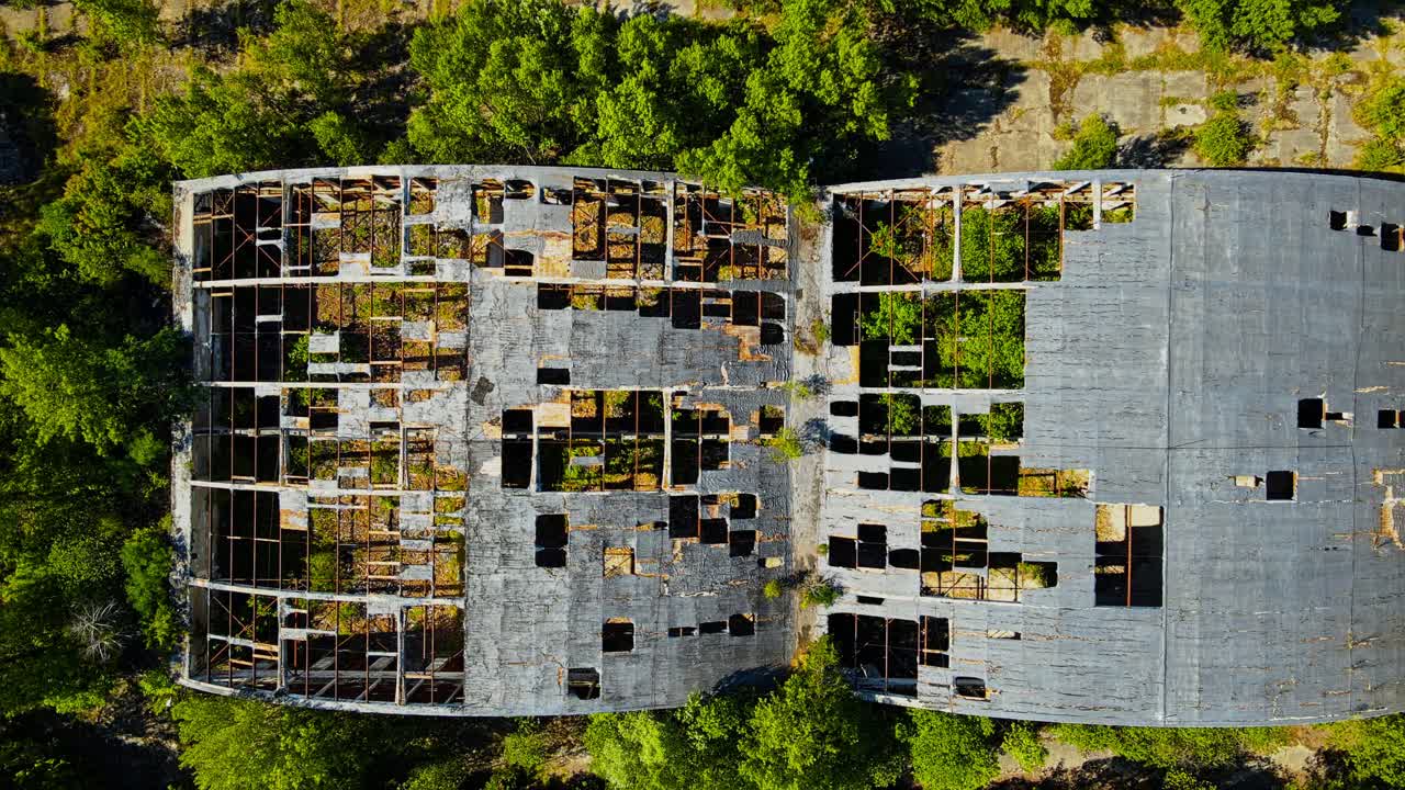 Aerial 4k drone footage of the village of Szentkir&aacute;lyszabadja in the Veszpr&eacute;m - Hungary