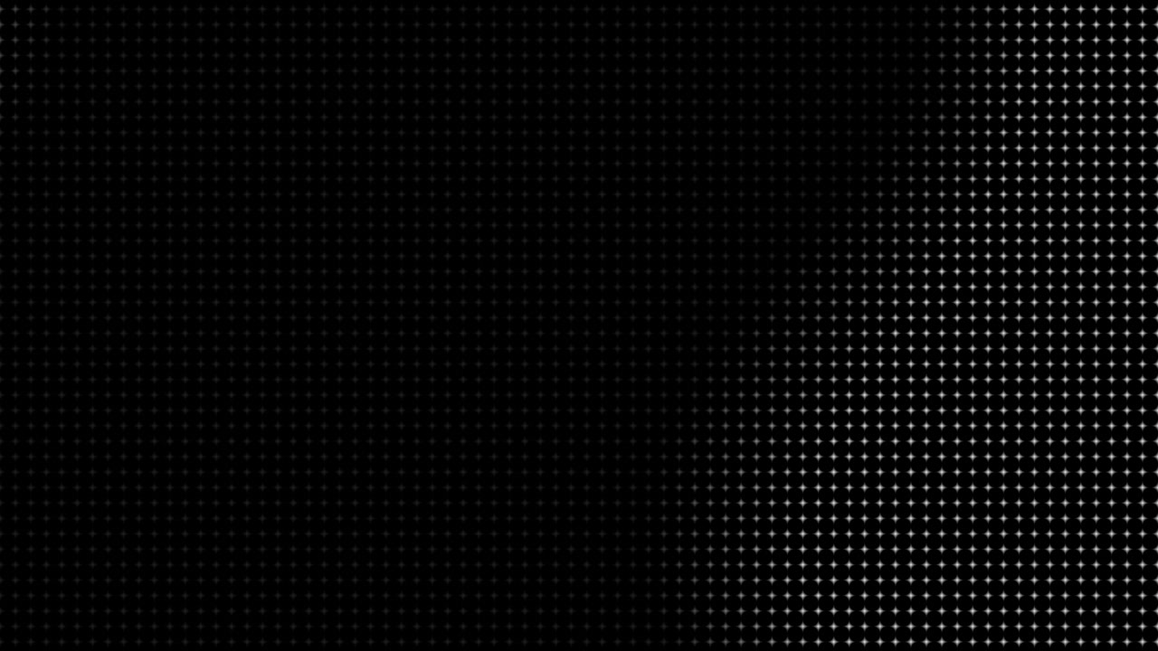 Abstract Glowing Grid of Dots Digital Background Loop