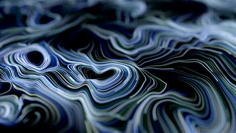 4k líneas abstractas únicas.