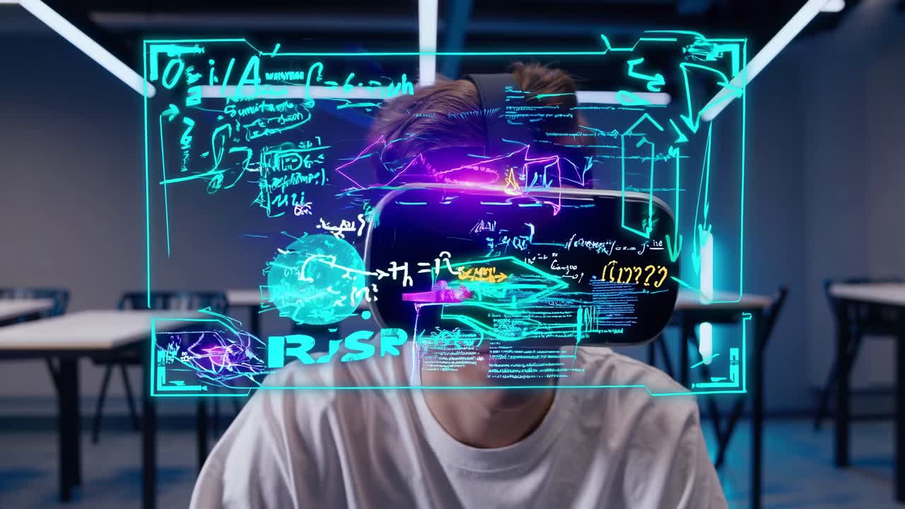 VR Experience in Modern Classroom