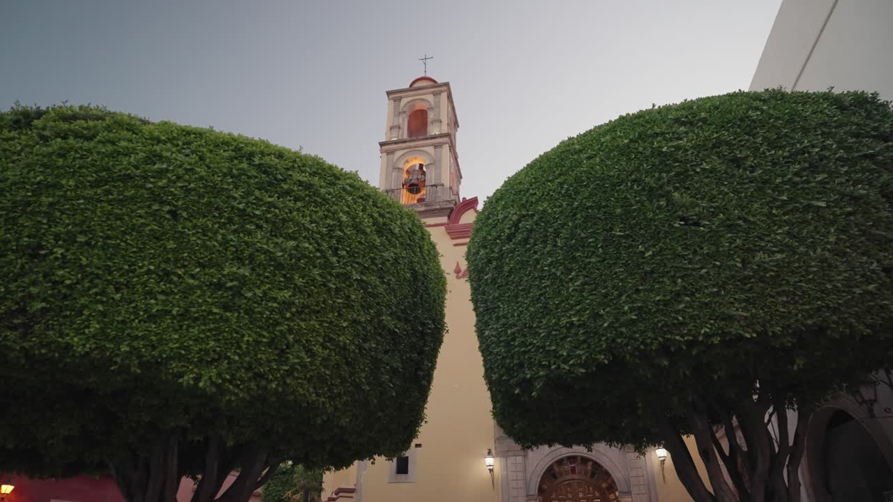 Church and Trees