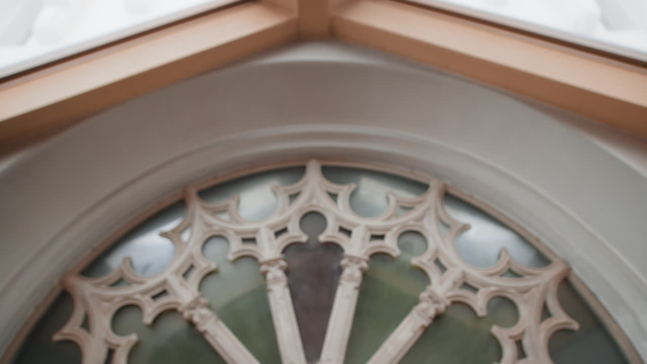 Man with Decorative Window