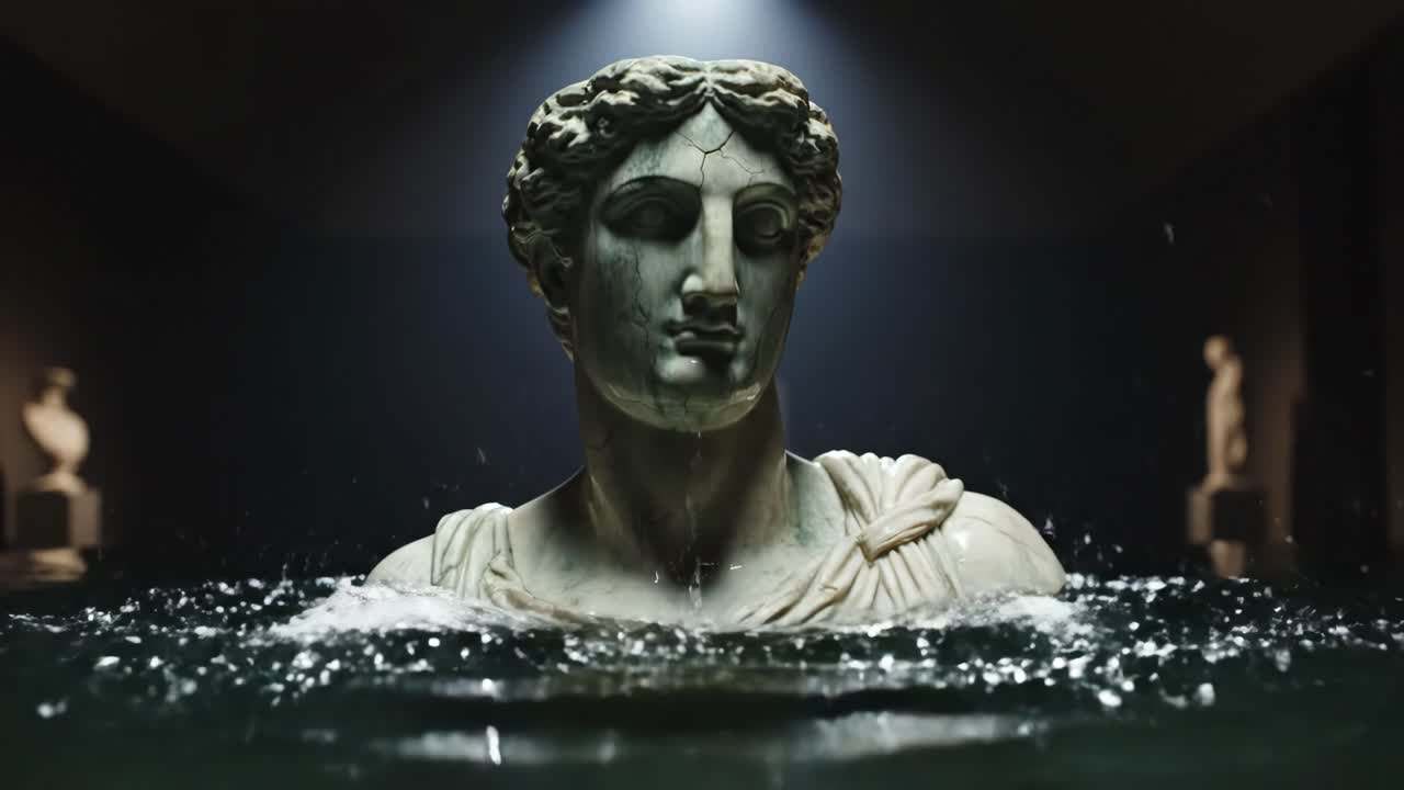 Statue in Water
