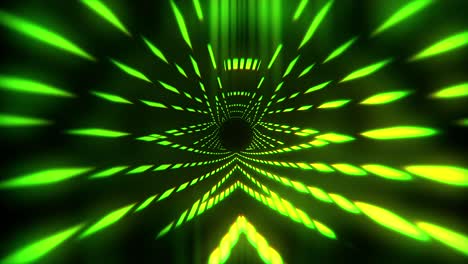el túnel vj abstracto creativo