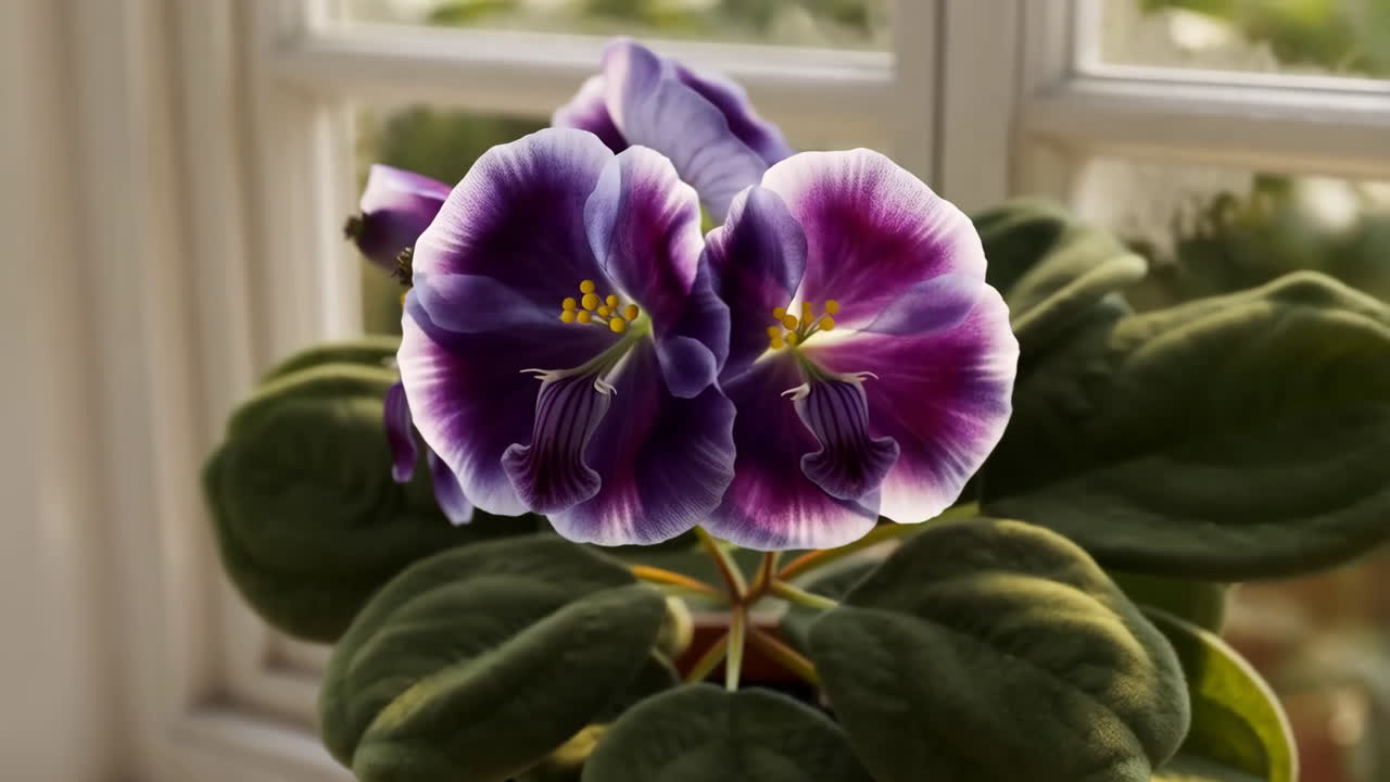 African Violet by a Window