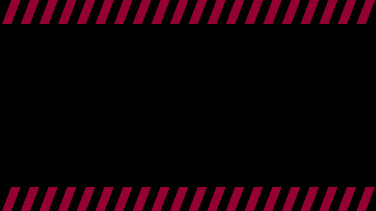 Dynamic Red and Black Striped Motion Graphic Loop